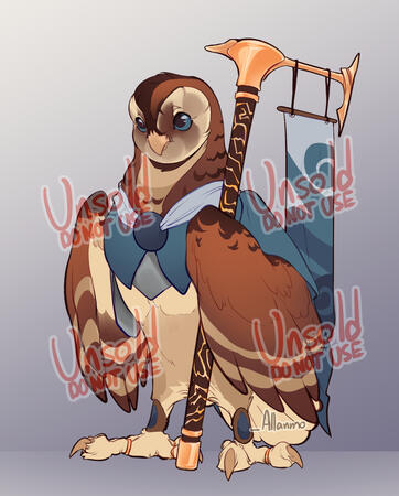 Owl Character Design Exercise